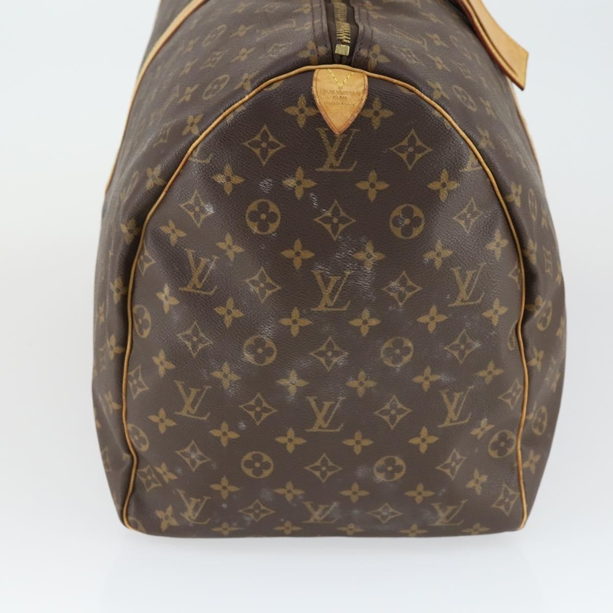 Louis Vuitton Keepall Bag Monogram Canvas, BROWN, CANVAS, Travel bag
