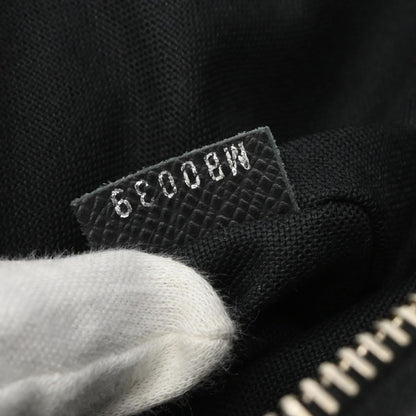 Louis Vuitton Dimitri Messenger Bag Taiga Leather, BLACK, LEATHER, Shoulder bag