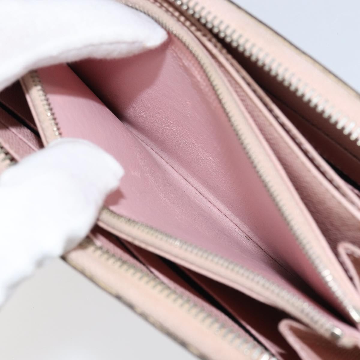 Louis Vuitton Zippy Wallet NM Epi Leather, PINK, LEATHER, Wallets