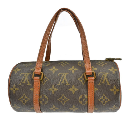 Louis Vuitton Papillon Handbag Monogram Canvas, Brown, Canvas, Handbag