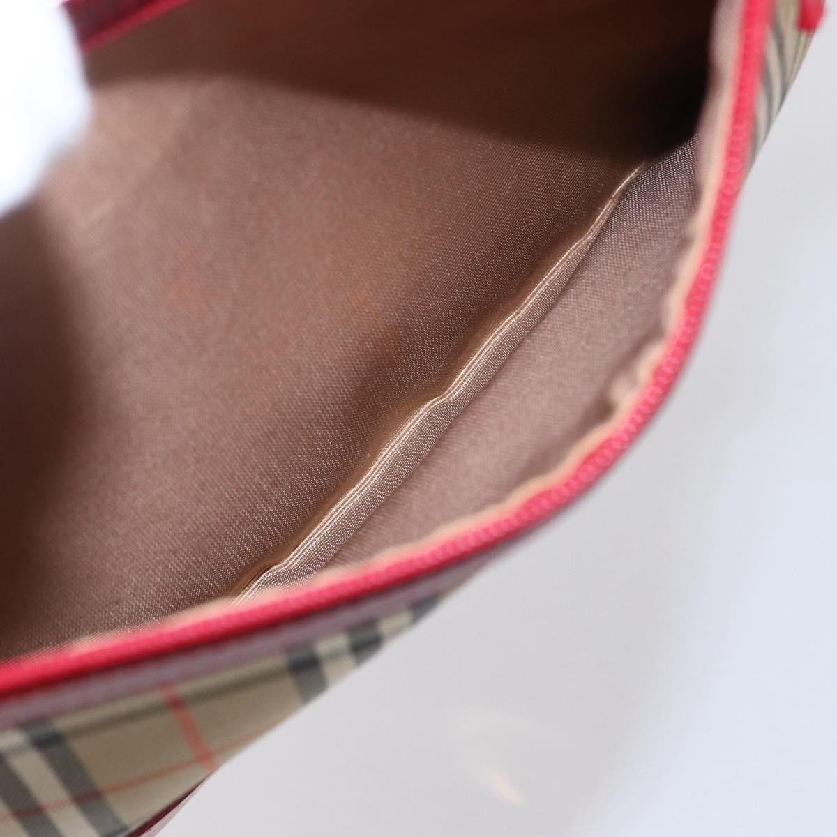 Burberry Nova check Shoulder bag Canvas, BEIGE, CANVAS, Shoulder bag