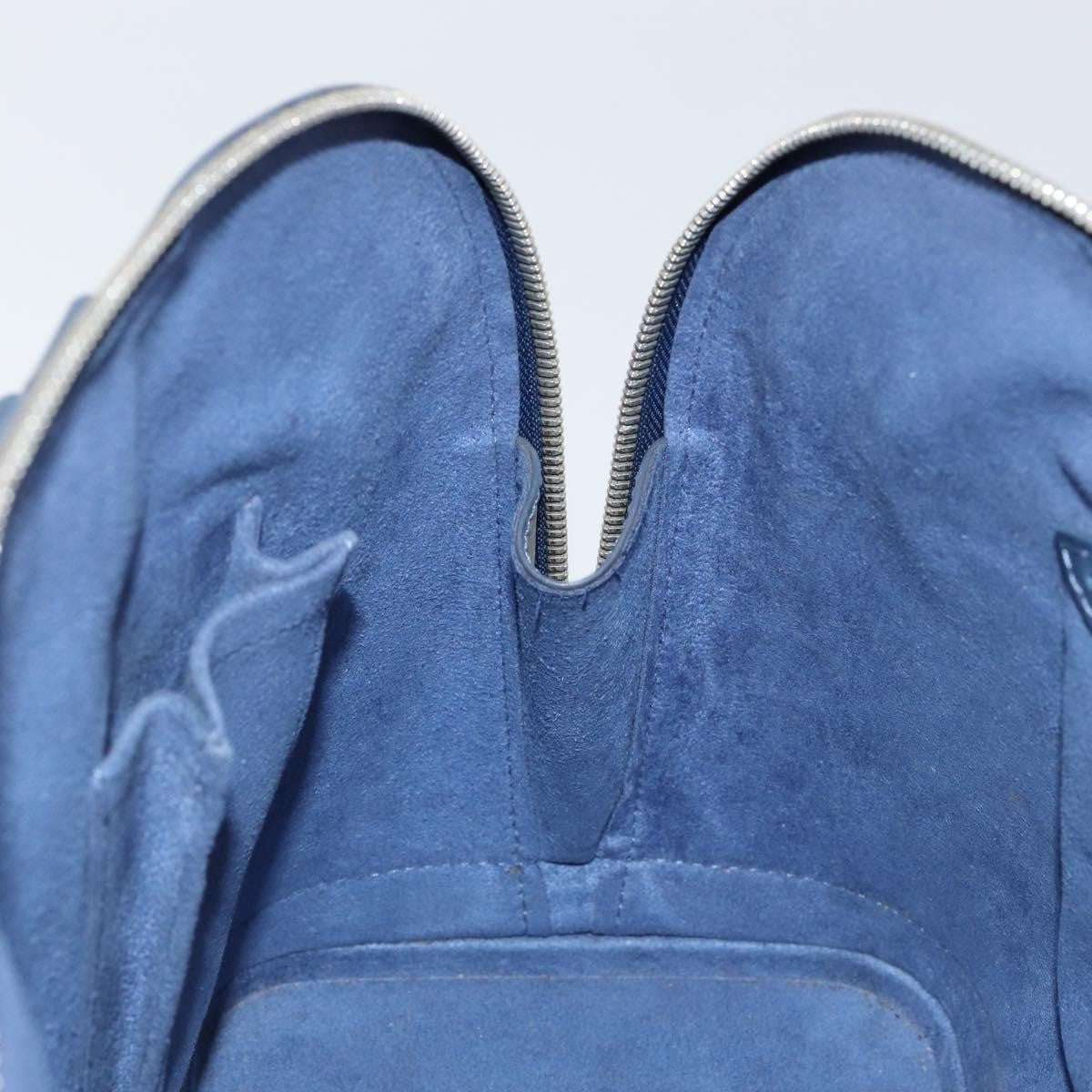 Louis Vuitton Alma Handbag Epi Leather, NAVY, LEATHER, Handbag