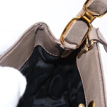 Salvatore Ferragamo Vala Handbag Canvas, BEIGE, CANVAS, Handbag