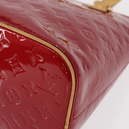 Louis Vuitton Houston Handbag Monogram Vernis, RED, PATENT_LEATHER, Handbag