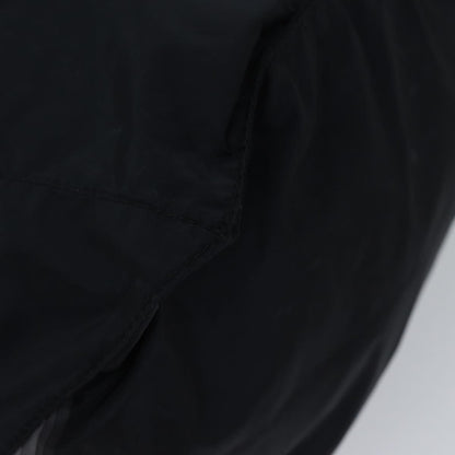 Prada Side Pocket Tote Nylon, BLACK, NYLON, Tote bag