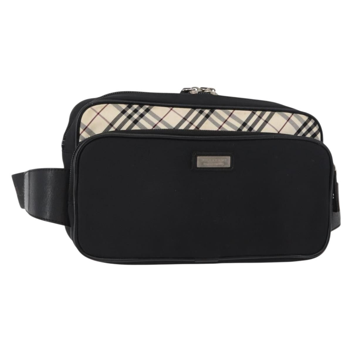 Burberry Waist Bag Nylon, BLACK, NYLON, Shoulder bag