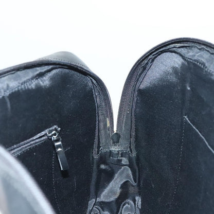 Burberry Nova Check Handbag Leather and Nylon, BLACK, LEATHER, Handbag