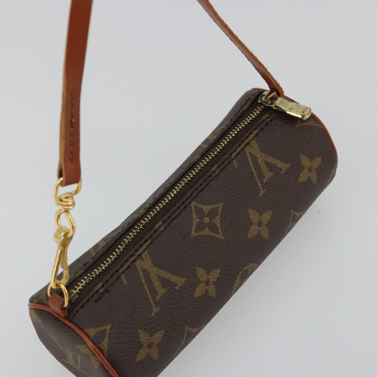 Louis Vuitton Papillon Pochette Monogram Canvas, Brown, Canvas, Clutch