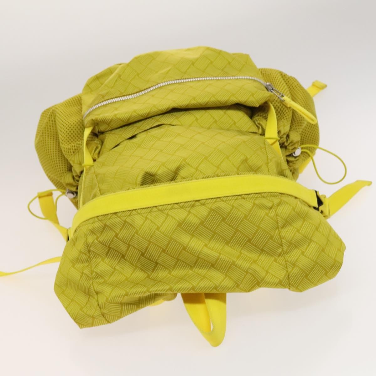 Bottega Veneta Backpack Nylon, YELLOW, NYLON, Backpack