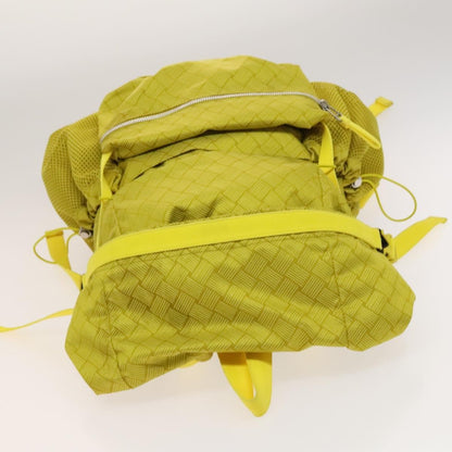 Bottega Veneta Backpack Nylon, YELLOW, NYLON, Backpack