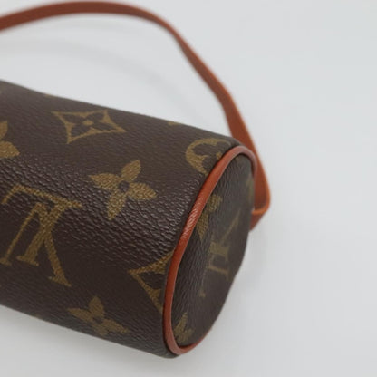 Louis Vuitton Papillon Pochette Monogram Canvas, BROWN, CANVAS, Handbag