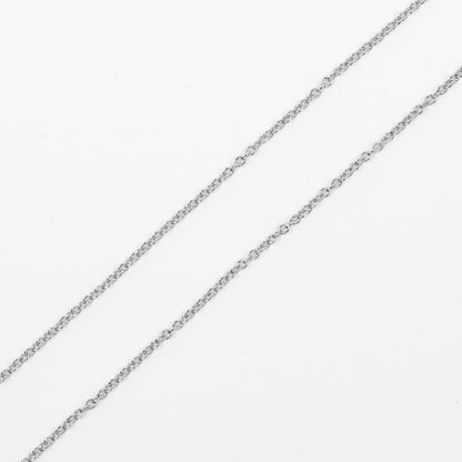 Tiffany & Co. Elsa Peretti Diamonds By The Yard Platinum with Diamond, SILVER, PLATINUM, Necklace