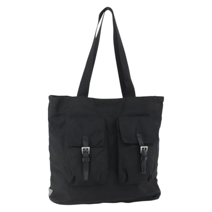 Prada Vintage Tote Tessuto, BLACK, NYLON, Tote bag