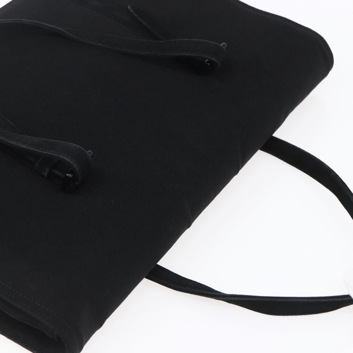 Prada Vintage Handbag Cotton, BLACK, COTTON, Handbag