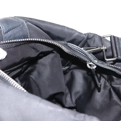 Prada Convertible Double Tote Tessuto, BLACK, NYLON, Handbag