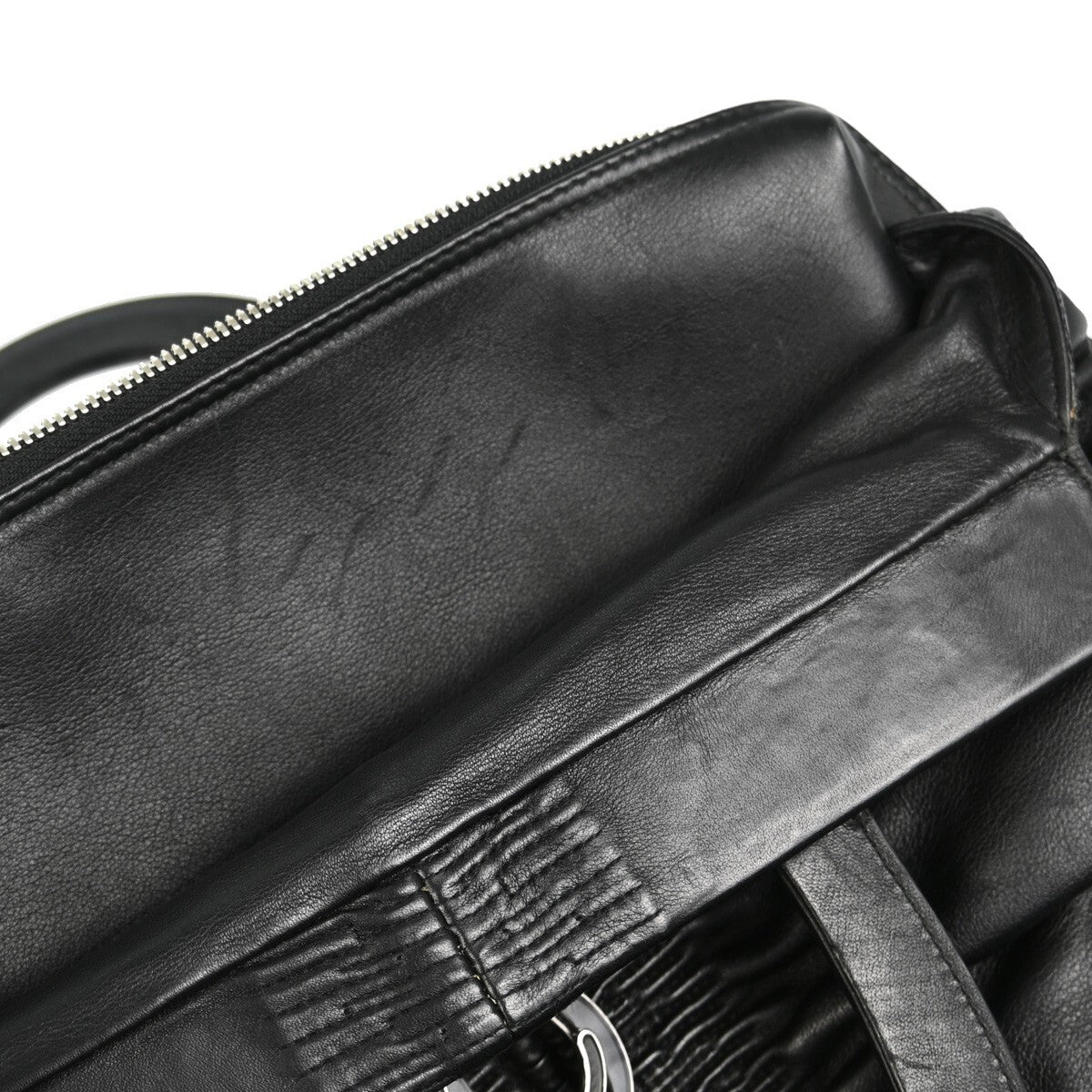 Christian Dior Karenina Tote Lambskin, BLACK, LEATHER, Tote bag