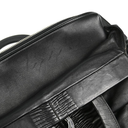 Christian Dior Karenina Tote Lambskin, BLACK, LEATHER, Tote bag