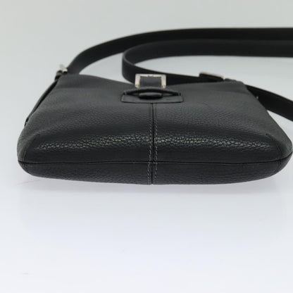 Loewe Vintage Shoulder Bag Leather, BLACK, LEATHER, Shoulder bag