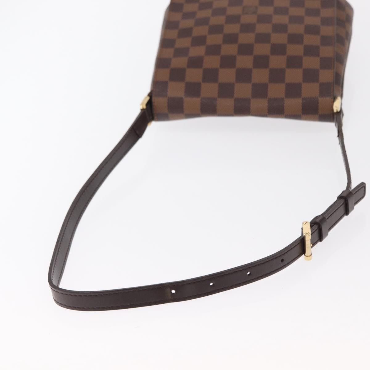 Louis Vuitton Musette Salsa Handbag Damier Canvas, BROWN, CANVAS, Shoulder bag