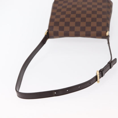 Louis Vuitton Musette Salsa Handbag Damier Canvas, BROWN, CANVAS, Shoulder bag