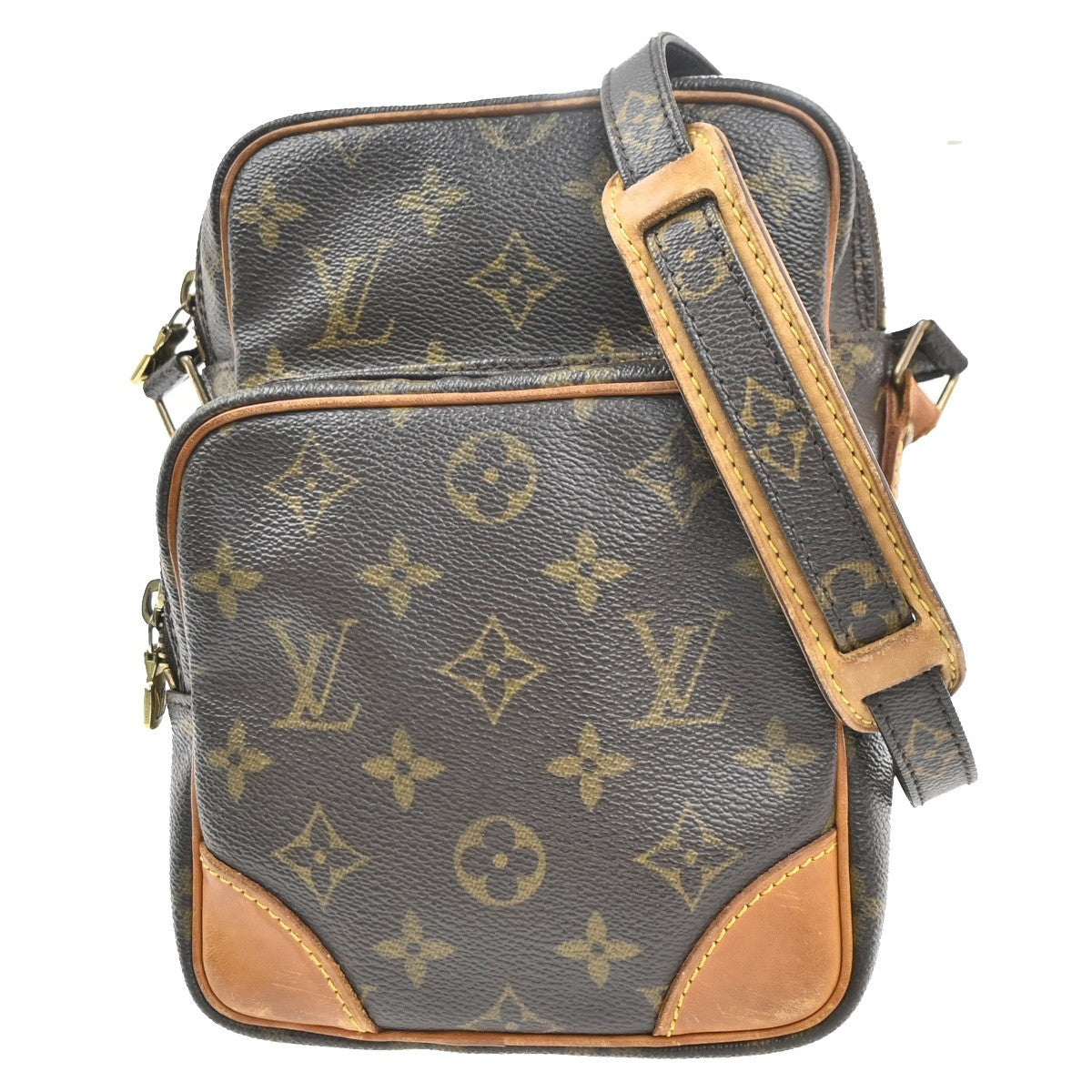 Louis Vuitton Amazone Bag Monogram Canvas, BROWN, CANVAS, Shoulder bag