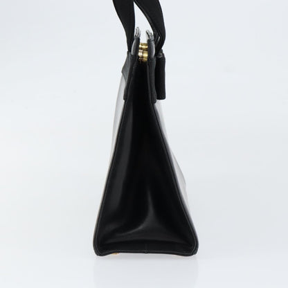 Salvatore Ferragamo Convertible Vara Bow Tote Leather, BLACK, LEATHER, Handbag