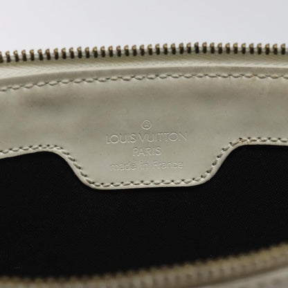 Louis Vuitton Delmonico Pochette Stretch Epi Leather, ECRU, LEATHER, Clutche & pouche