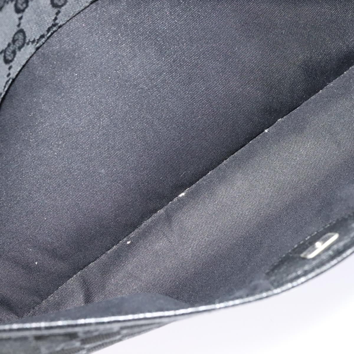 Gucci GG Canvas Bag Canvas, BLACK, CANVAS, Shoulder bag