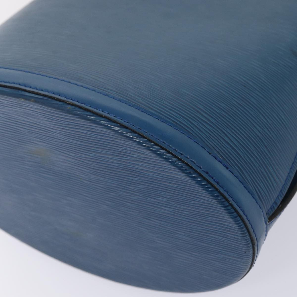 Louis Vuitton Cluny Shoulder Bag Epi Leather, BLUE, LEATHER, Shoulder bag