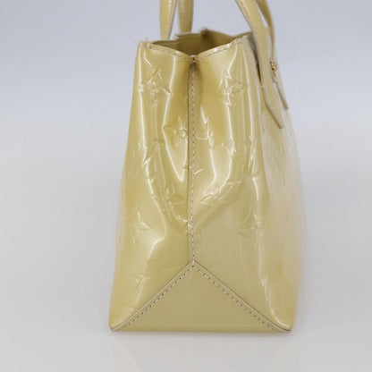 Louis Vuitton Wilshire Handbag Monogram Vernis, BEIGE, PATENT_LEATHER, Handbag