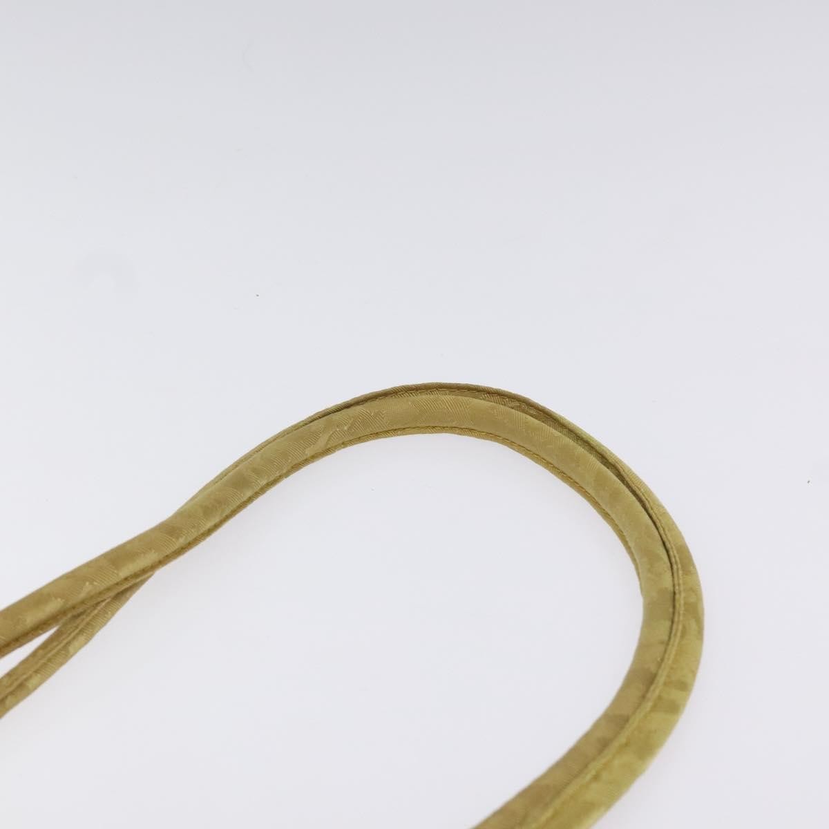 Christian Dior Vintage Trotter Open Tote Diorissimo Canvas, YELLOW, CANVAS, Tote bag