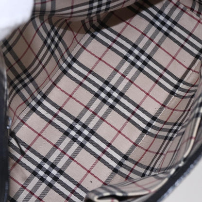 Burberry Vintage Handbag Leather, BLACK, LEATHER, Handbag