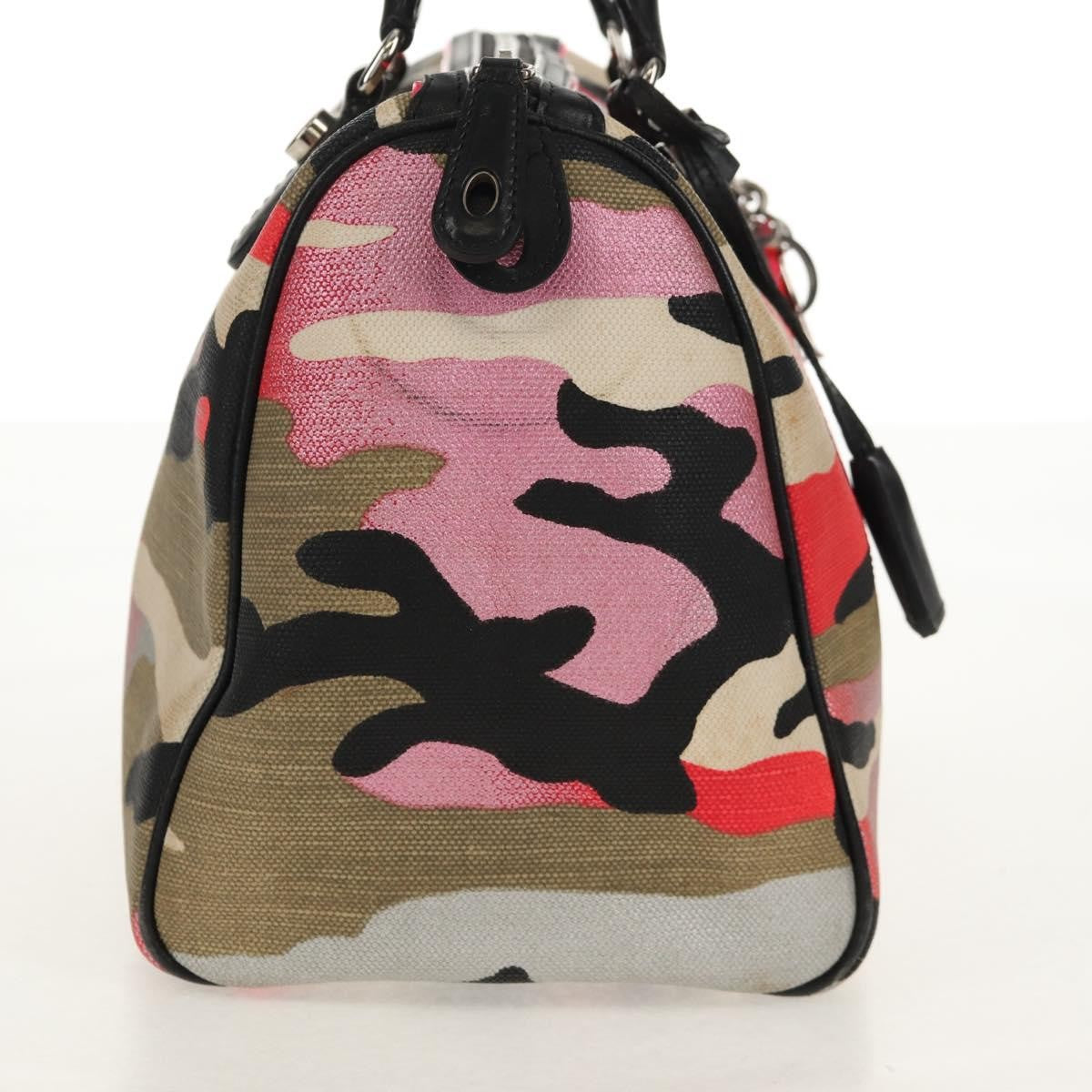 Christian Dior Polochon Satchel Limited Edition Anselm Reyle Camouflage Canvas, MULTICOLOUR, CANVAS, Travel bag