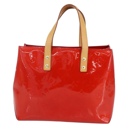 Louis Vuitton Reade Handbag Monogram Vernis, RED, PATENT_LEATHER, Handbag