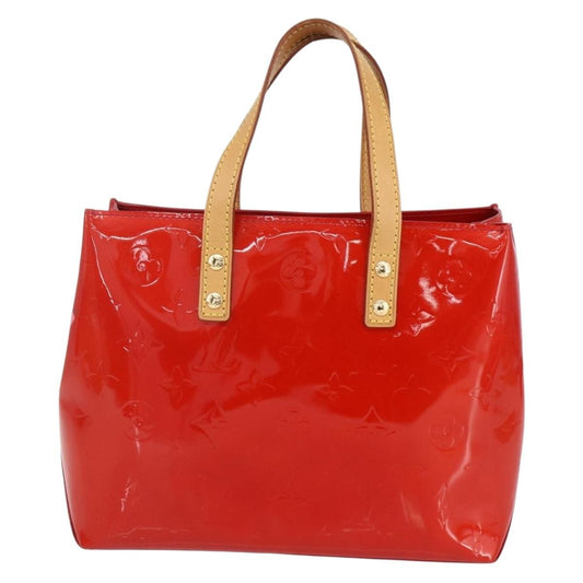 Louis Vuitton Reade Handbag Monogram Vernis, RED, PATENT_LEATHER, Handbag