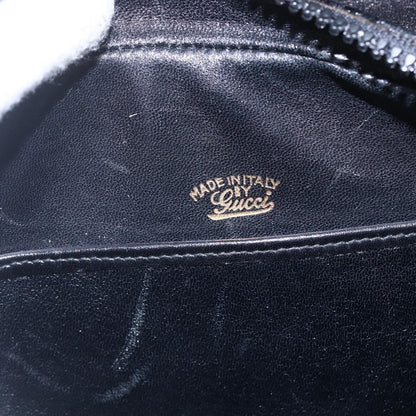 Gucci Vintage Shoulder Bag Leather, BLACK, LEATHER, Shoulder bag