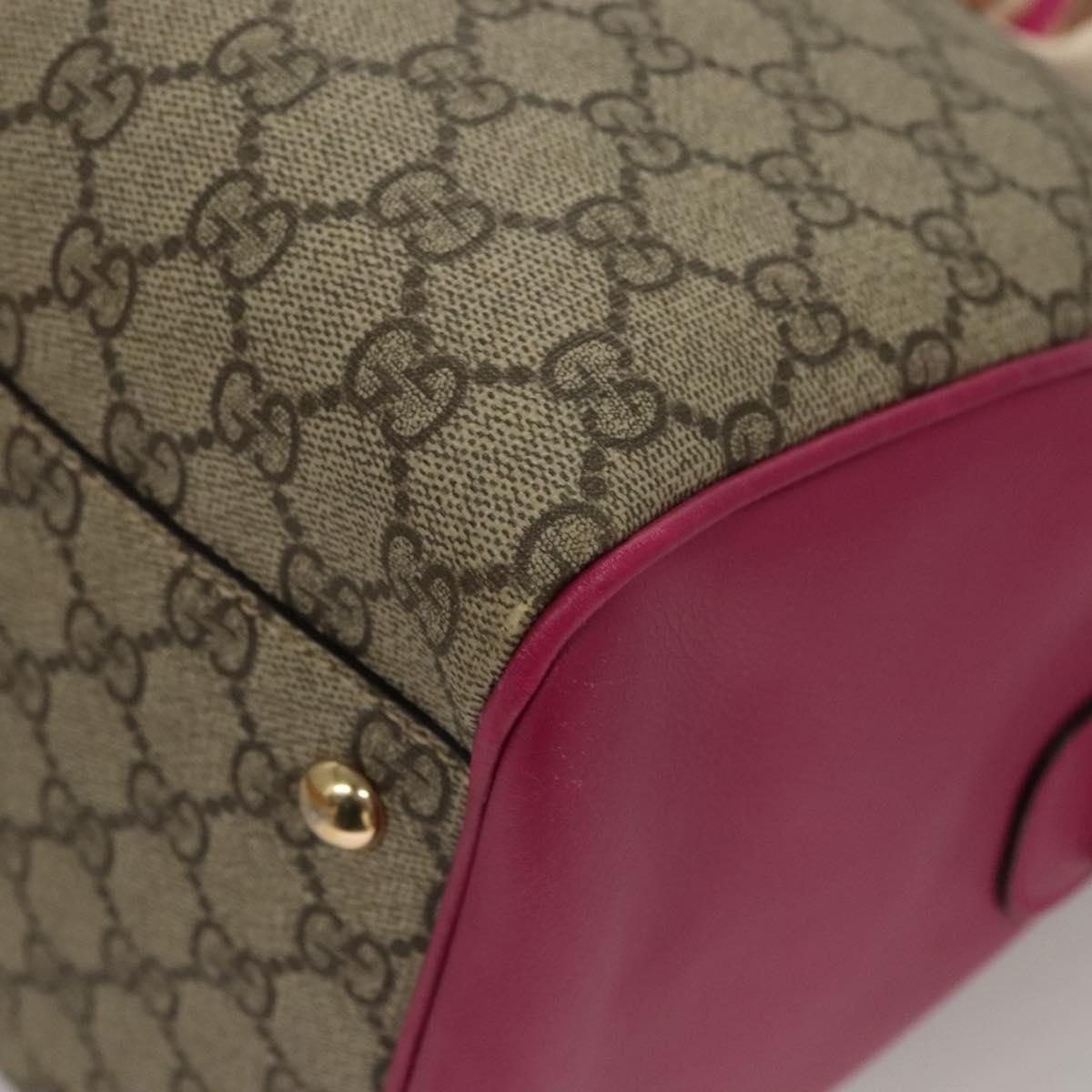 Gucci Convertible Boston Bag Embroidered GG Coated Canvas, BEIGE, CANVAS, Travel bag