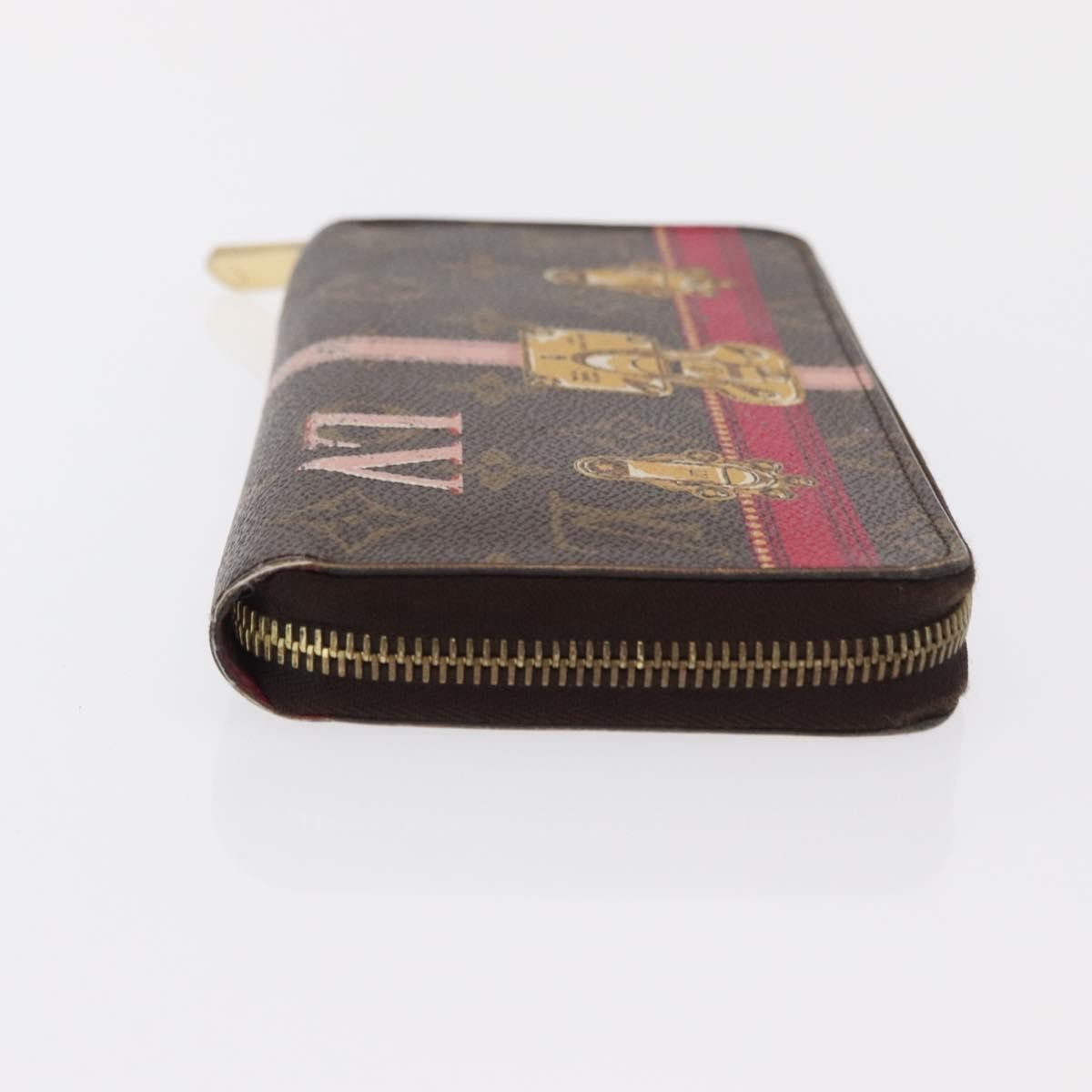 Louis Vuitton Zippy wallet Canvas, BROWN, CANVAS, Wallets