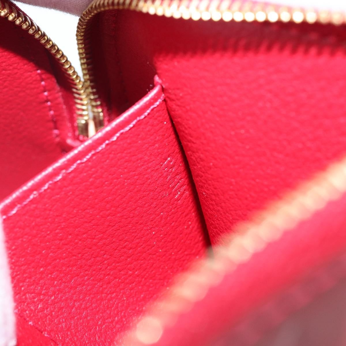 Louis Vuitton Cosmetic Pouch Limited Edition Monogram Vernis Rayures, RED, PATENT_LEATHER, Toiletry Case