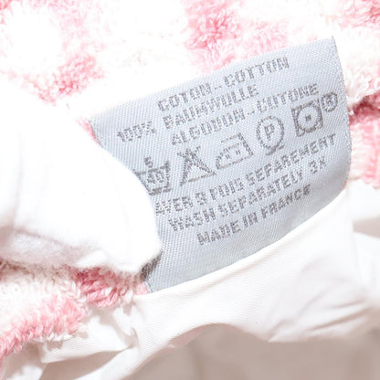 Christian Dior Vintage Trotter Pouch Pile, PINK, COTTON, Clutche & pouche