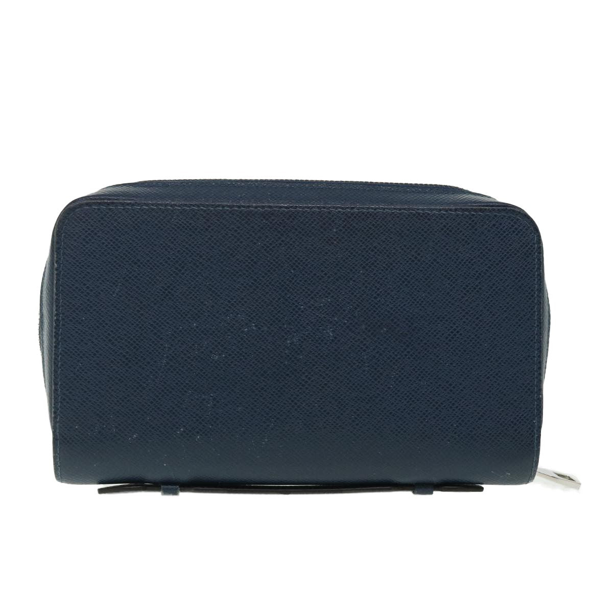 Louis Vuitton Zippy XL Taiga Leather, Navy, Leather, Wallet