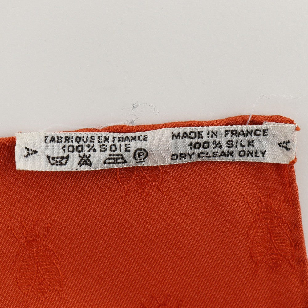 Hermes Carré 90 Silk multicolor, ORANGE, SILK, Scarve & shawl