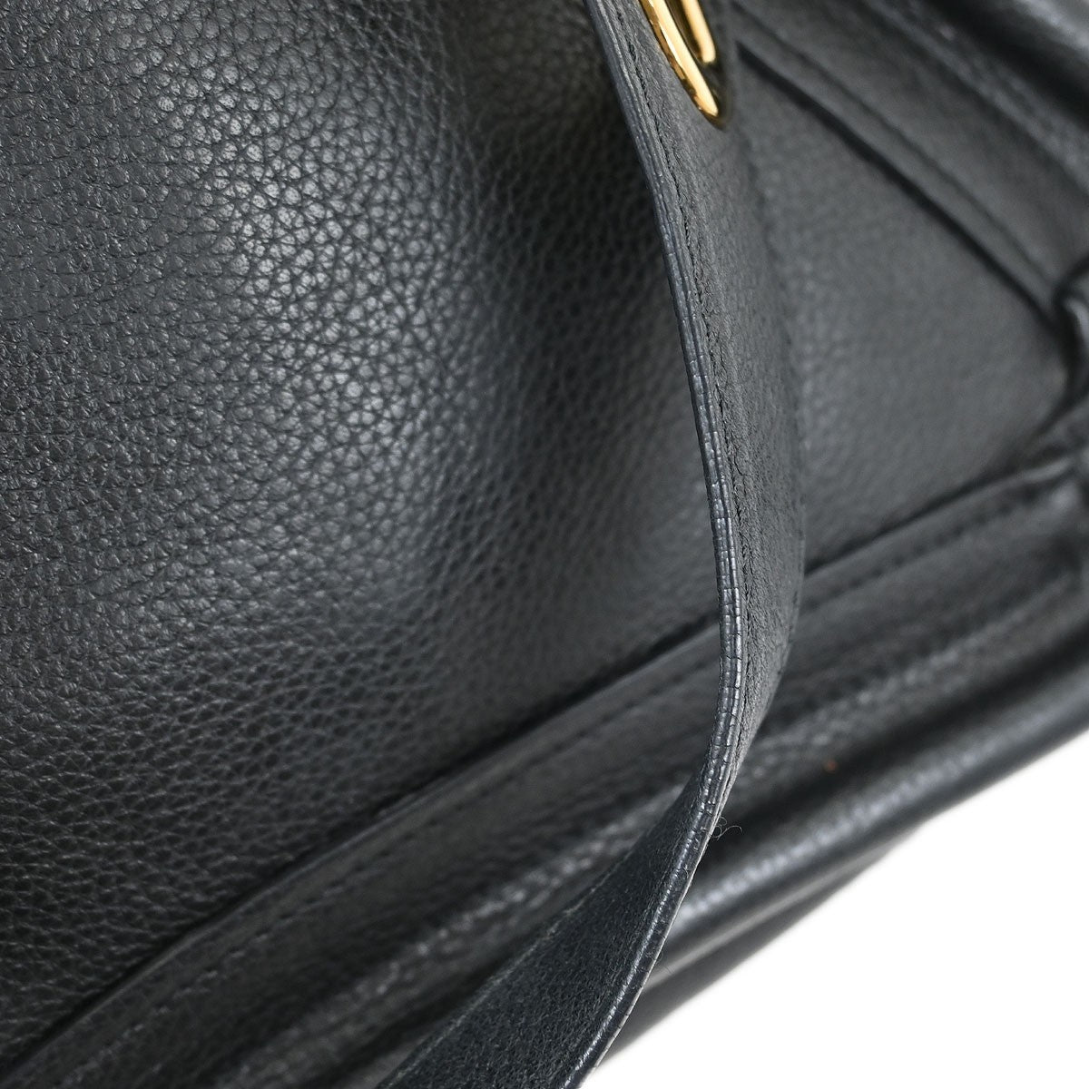 Chloe Paraty Top Handle Bag Leather, BLACK, LEATHER, Handbag