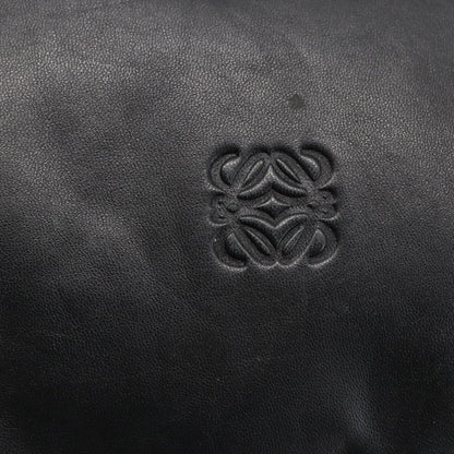 Loewe Anagram Tote Leather, BLACK, LEATHER, Tote bag