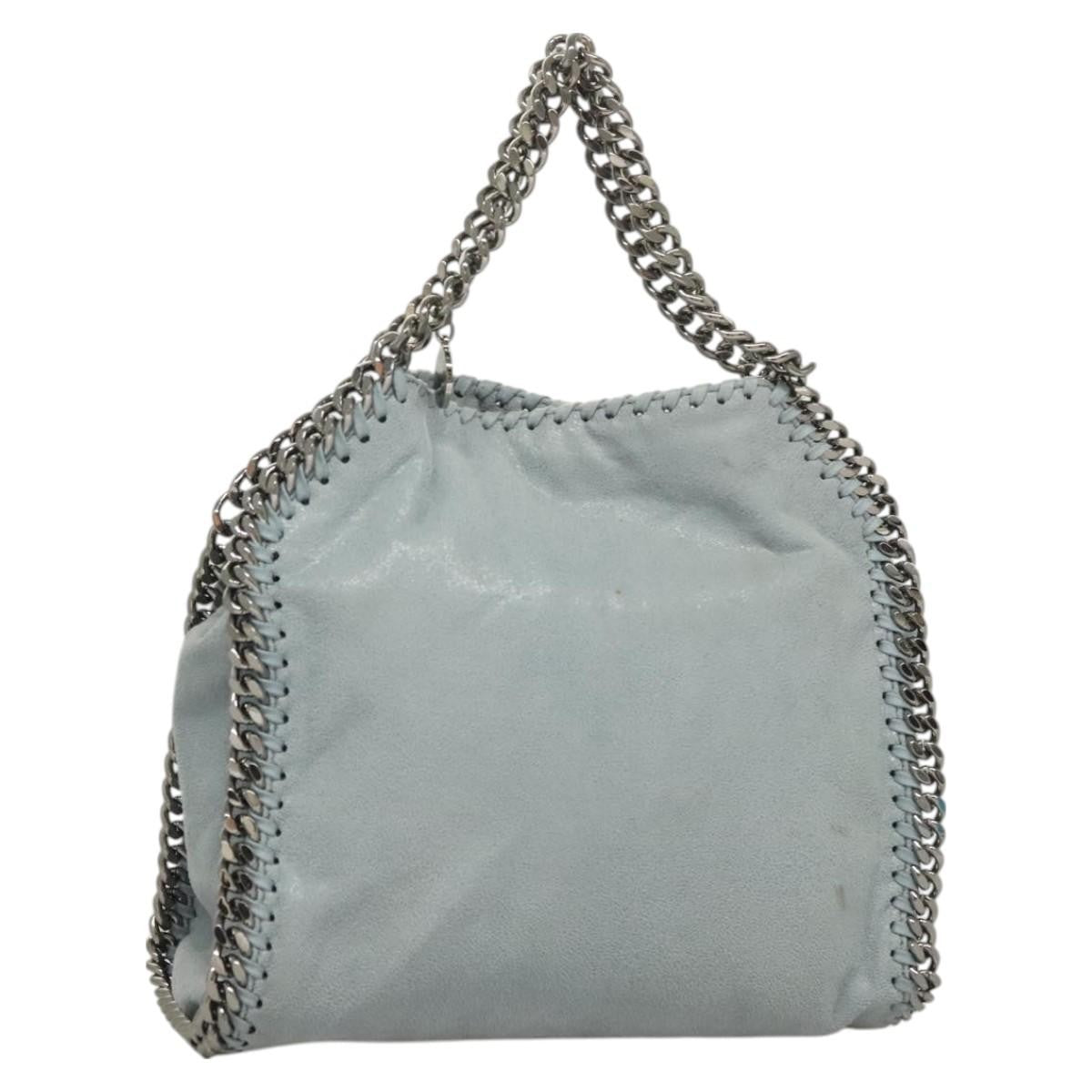 Stella McCartney Falabella Tote Suede, BLUE, SUEDE, Tote bag