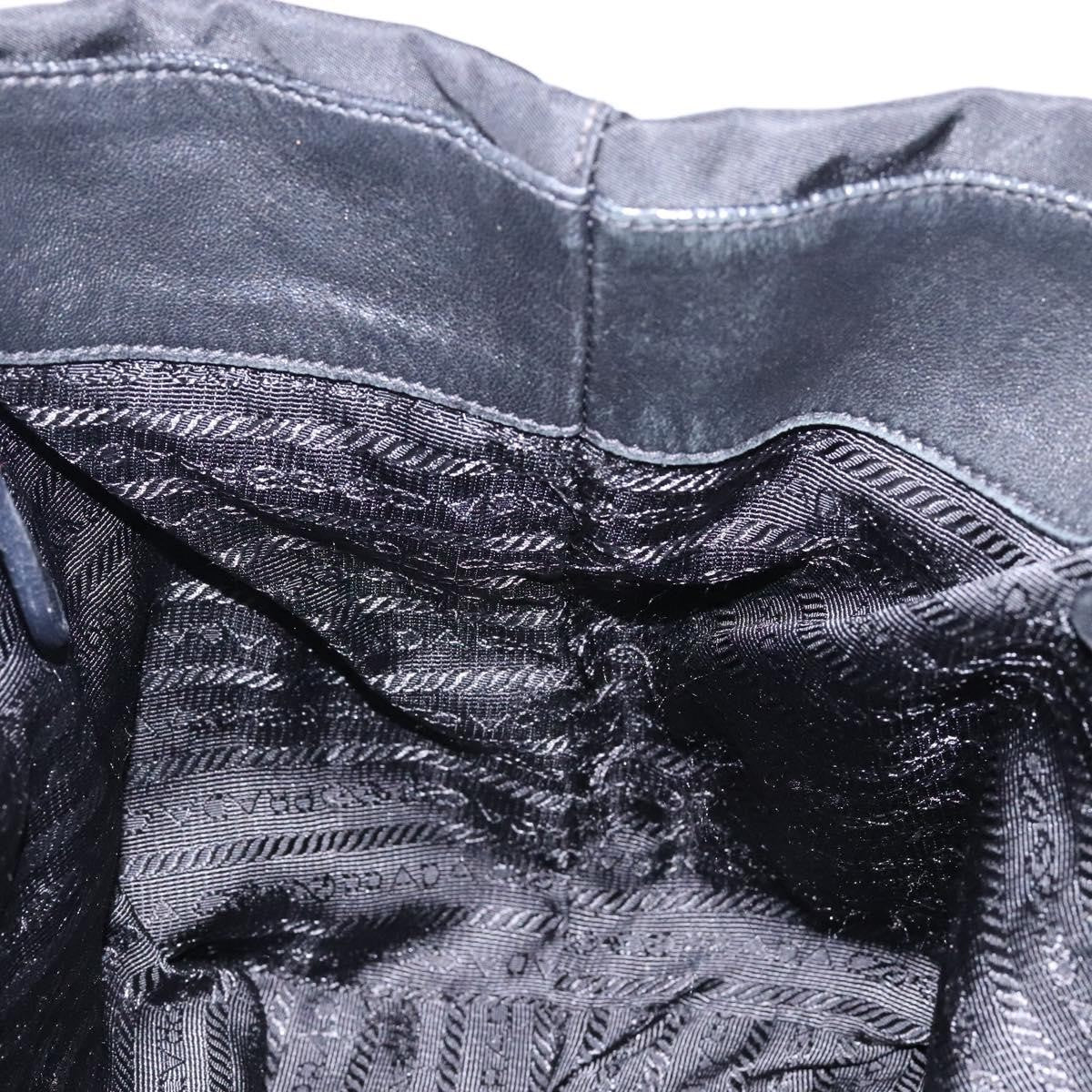 Prada Bow Tote Tessuto, SILVER, NYLON, Handbag