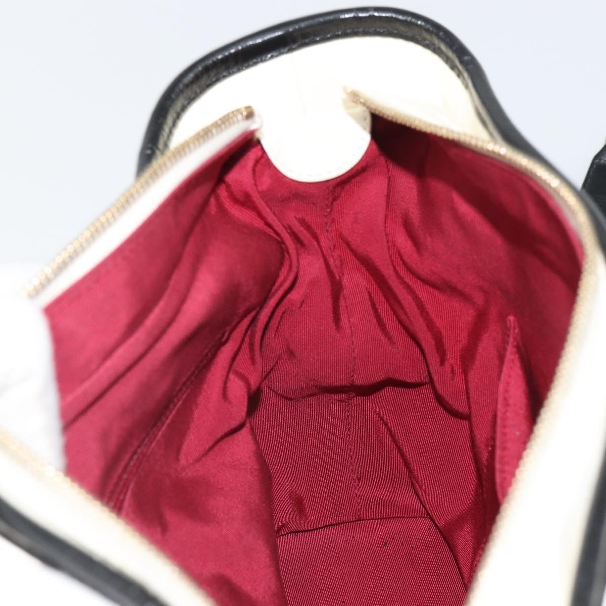 Chanel Bicolor Gabrielle Hobo Quilted Aged Calfskin, WHITE, LEATHER, Shoulder bag