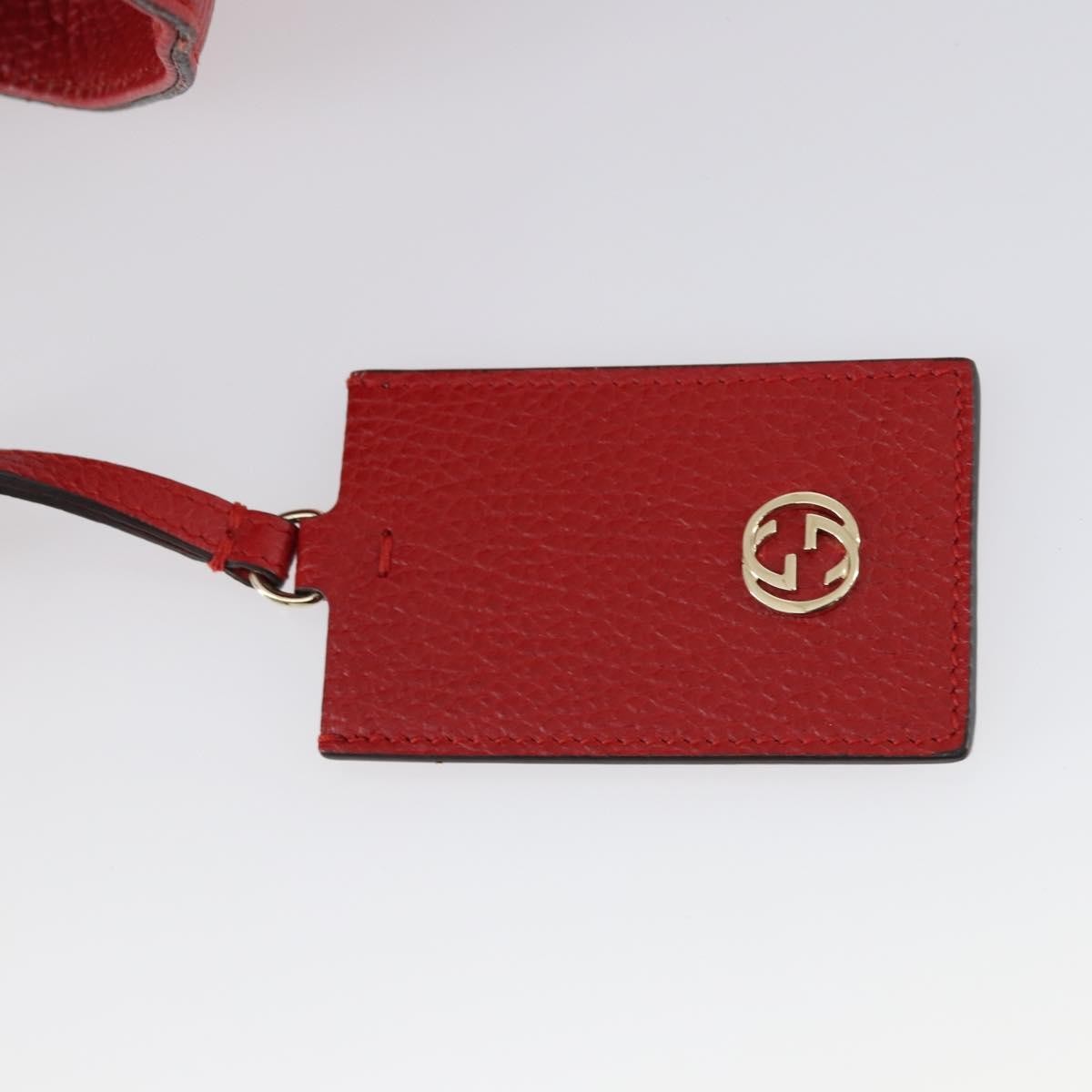 Gucci Swing Tote Leather, RED, LEATHER, Tote bag