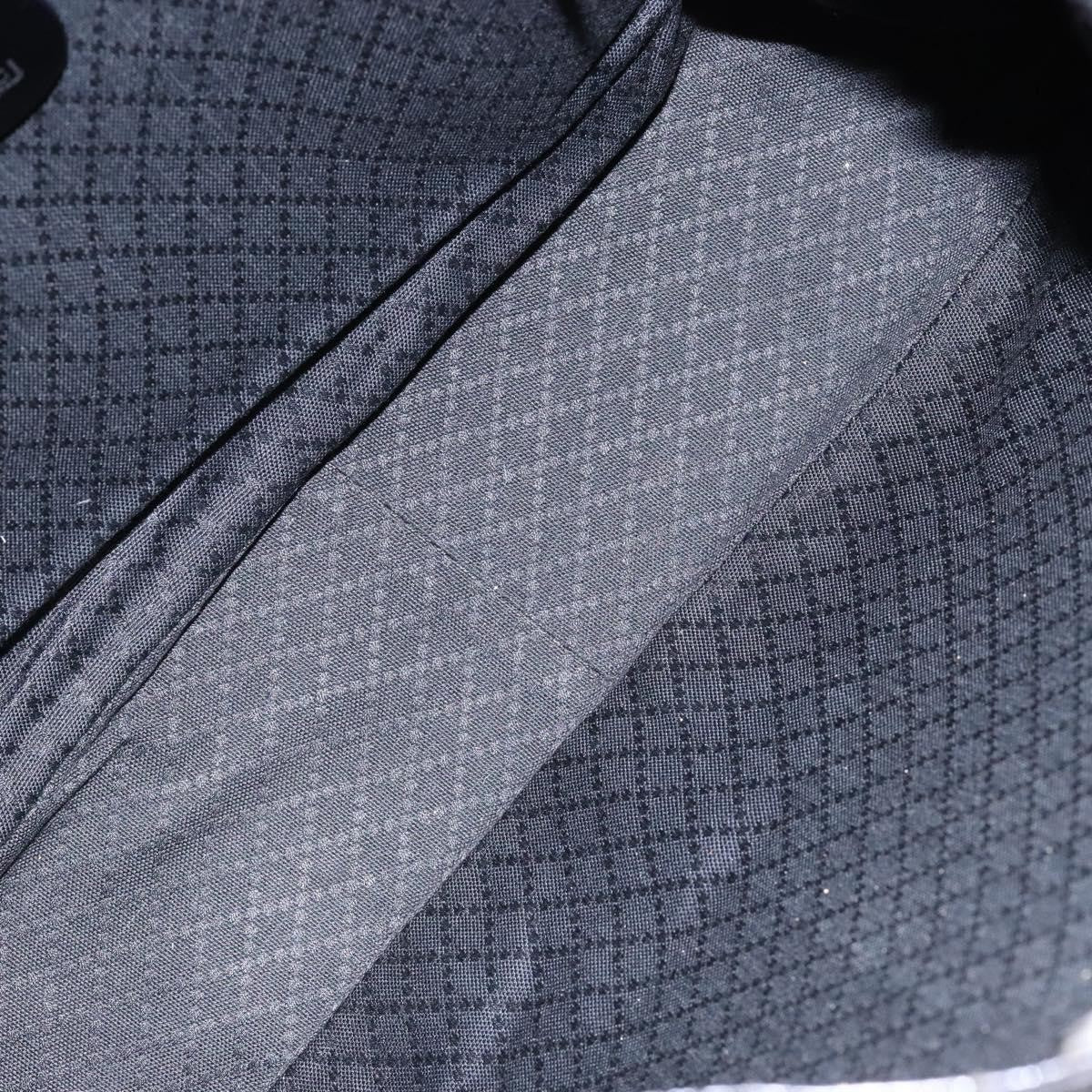 Gucci Vintage Bamboo Handle Tote Nylon, BLACK, NYLON, Tote bag