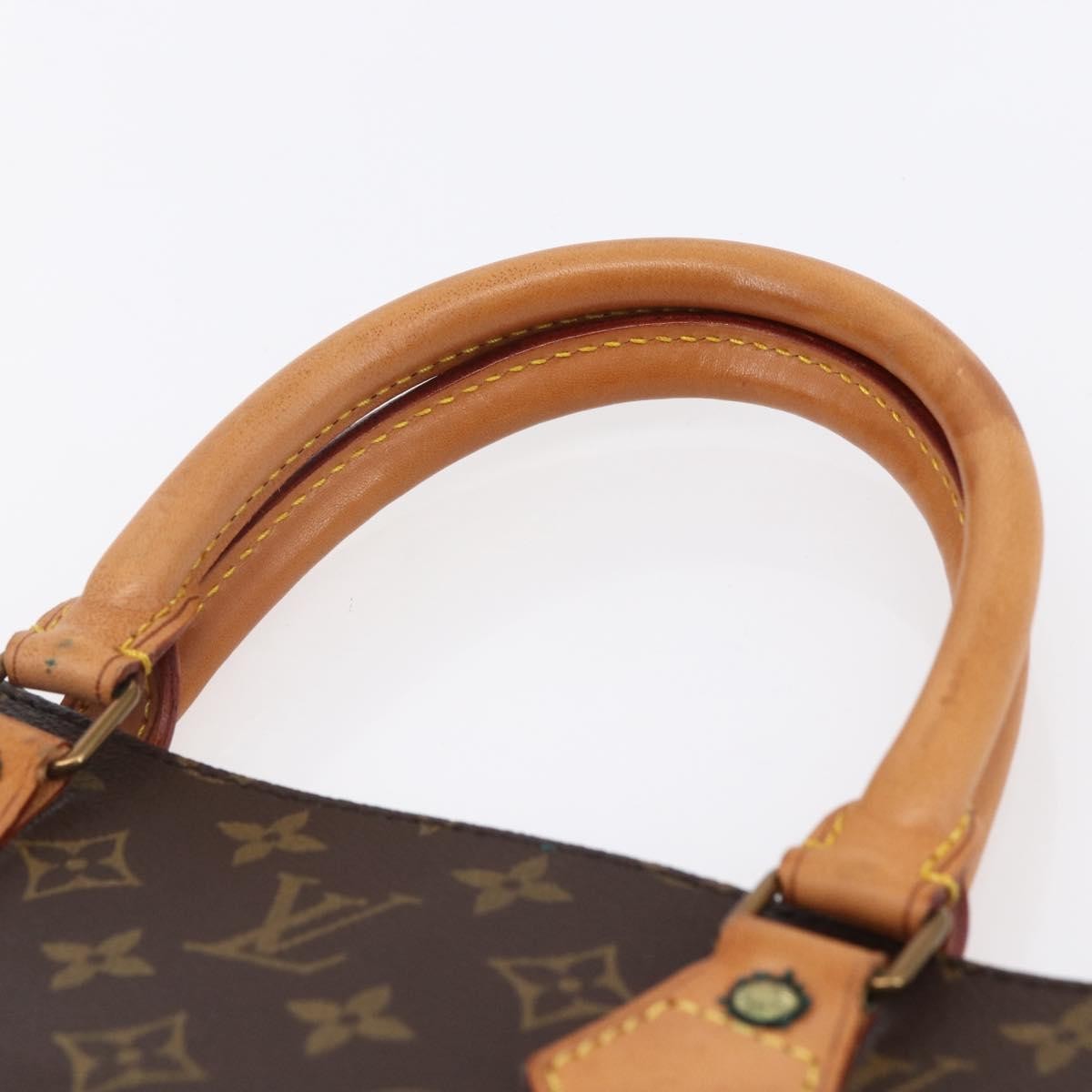 Louis Vuitton Sac Plat Bag Monogram Canvas, BROWN, CANVAS, Tote bag